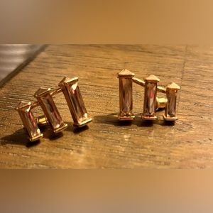 NWOT Rose Gold Kendra Scott Ear Climber earrings